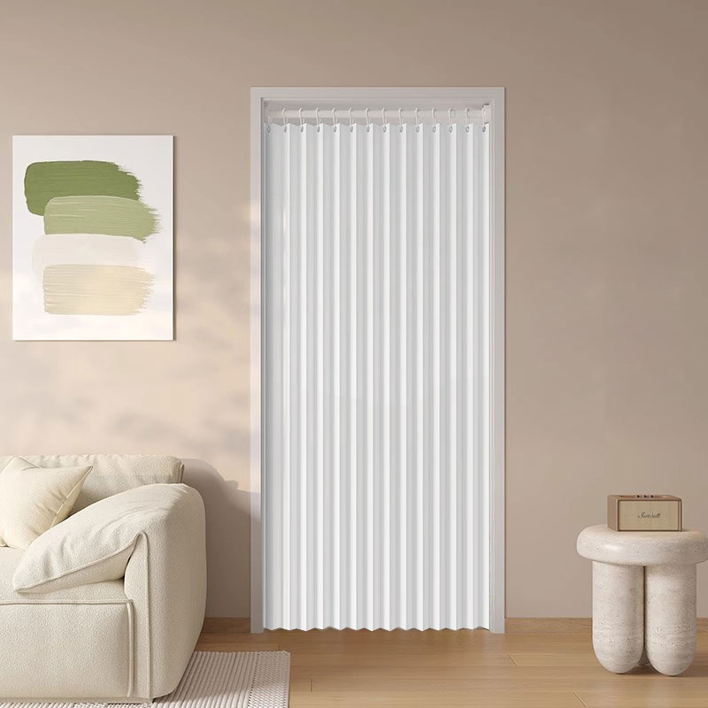 Accordion Folding Door Curtain - Partition Screen Divider recension och pris
