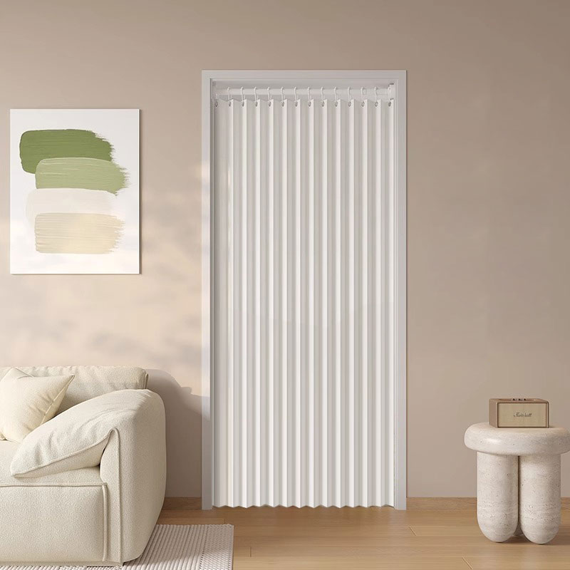 Accordion Folding Door Curtain - Partition Screen Divider recension och pris
