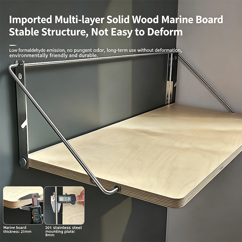 Office Small Out Down for Stud - Wall Mounted Desk Fold recension och pris