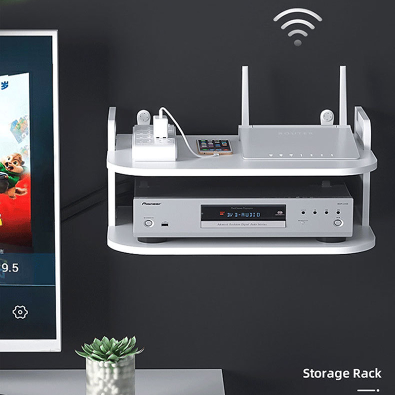 Wall-Mounted Router Cable Orga - Wall Mounted Desk Fold recension och pris