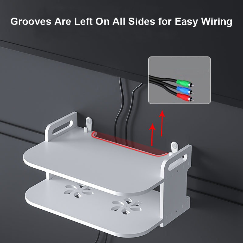 Wall-Mounted Router Cable Orga - Wall Mounted Desk Fold recension och pris