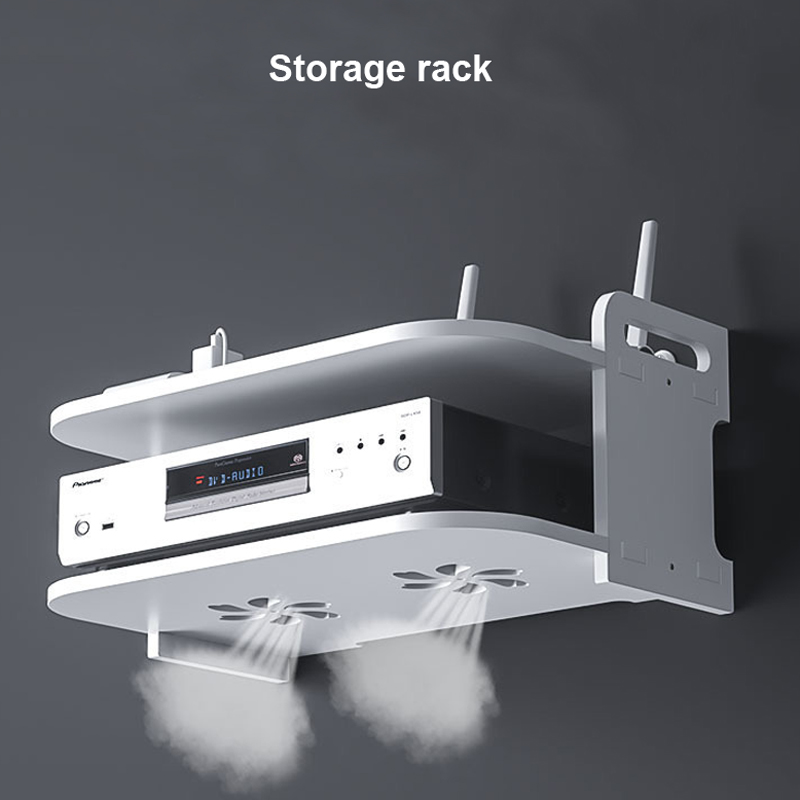 Wall-Mounted Router Cable Orga - Wall Mounted Desk Fold recension och pris