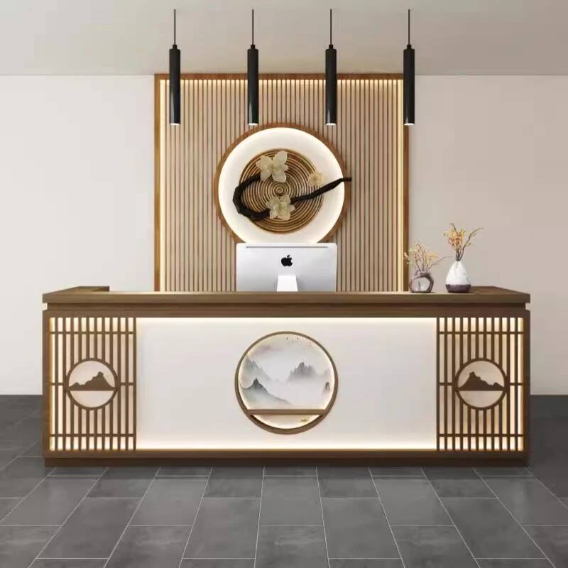 Simple Classic Reception Desk  - Office Furniture In Usa recension och pris