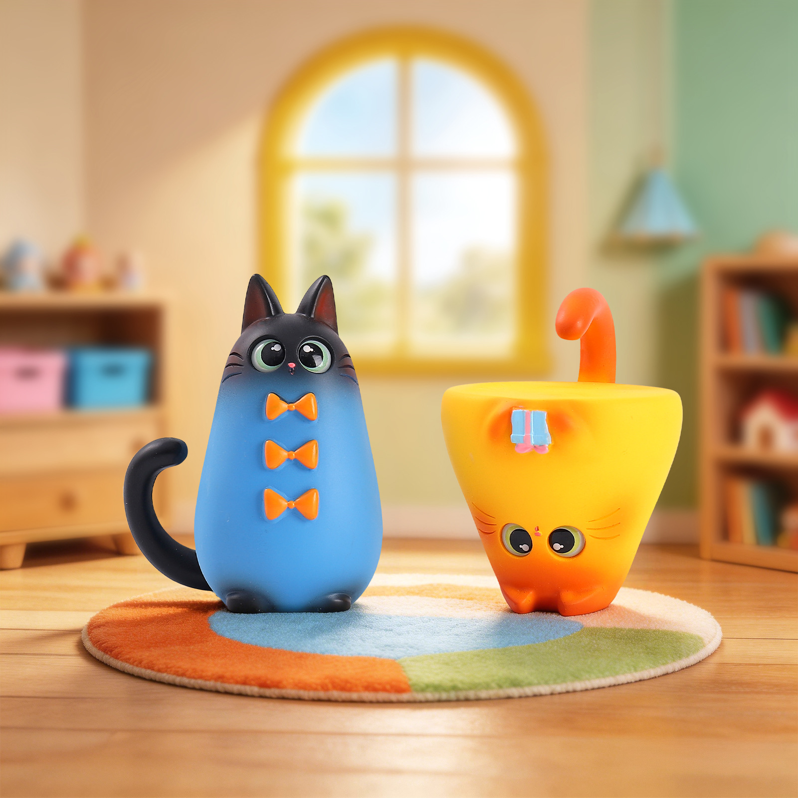Blind Box Cat Figurine Resin C - Office Furniture Design recension och pris
