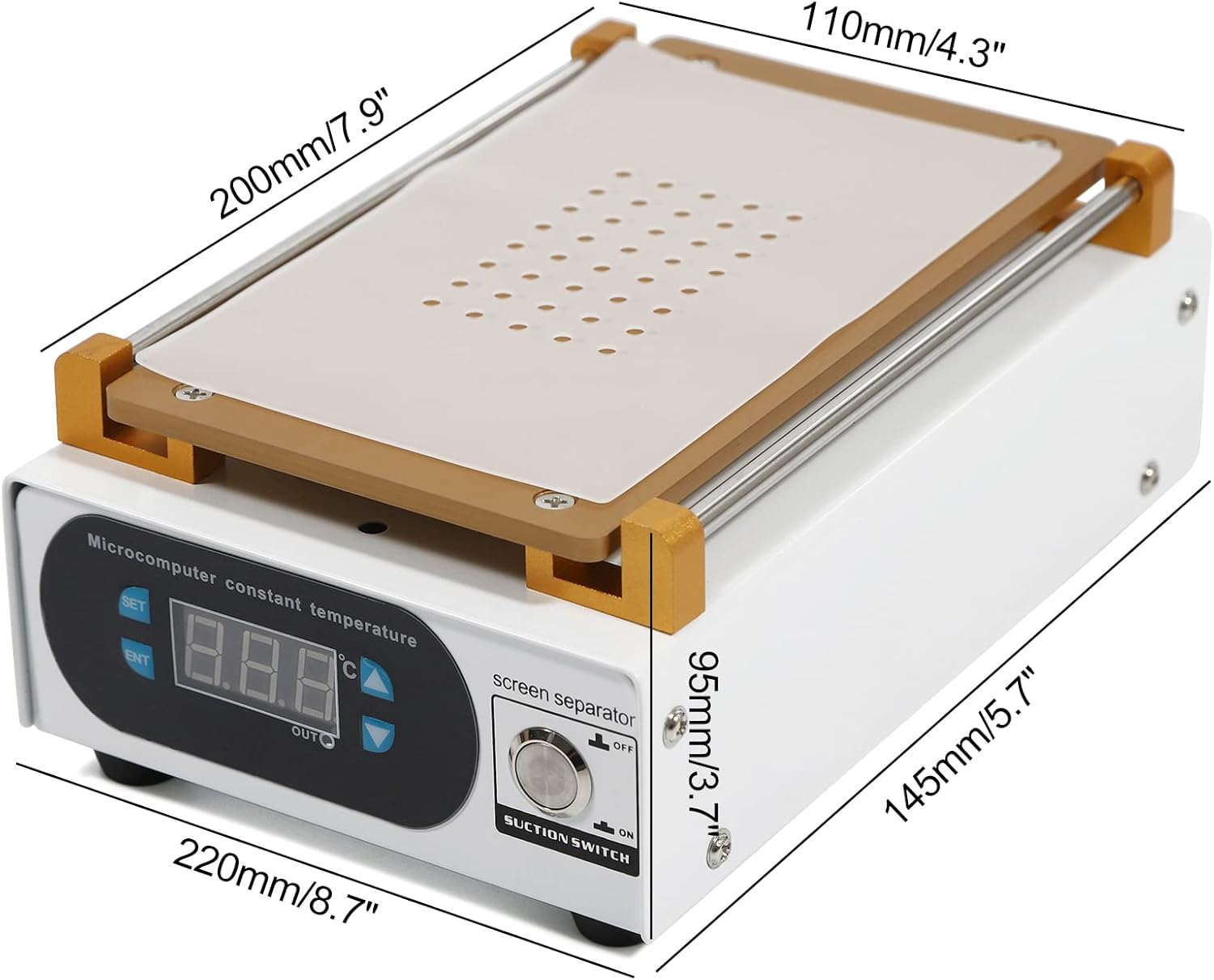 7 Inch LCD Screen Separator Ma - Partition Screen Divider recension och pris