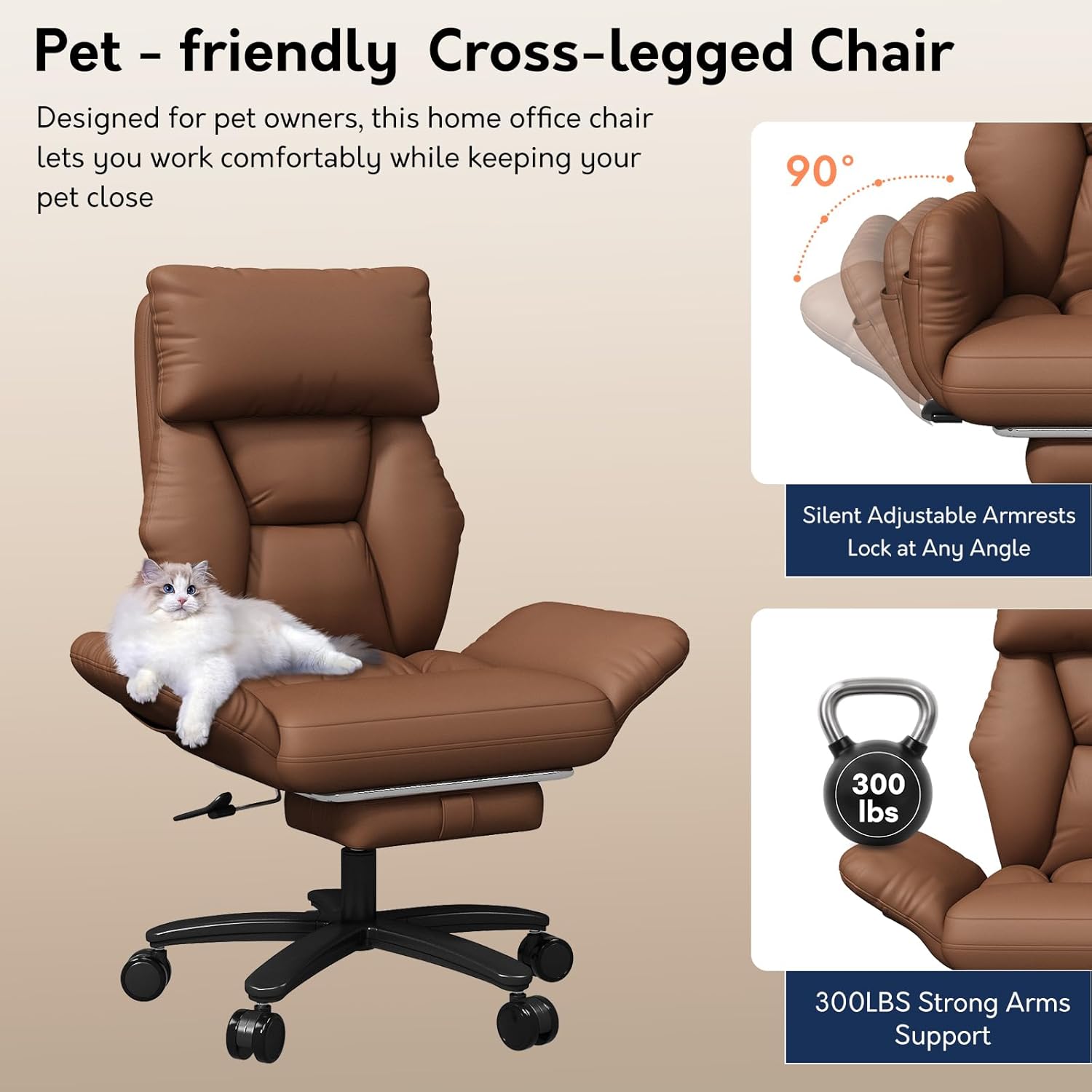 Cross Legged Office Chair with - Office Furniture Plus recension och pris
