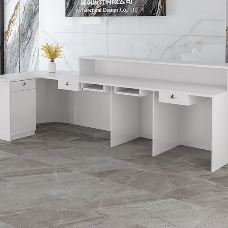 Storage Luxury Reception Desk  - Office Furniture In Usa recension och pris