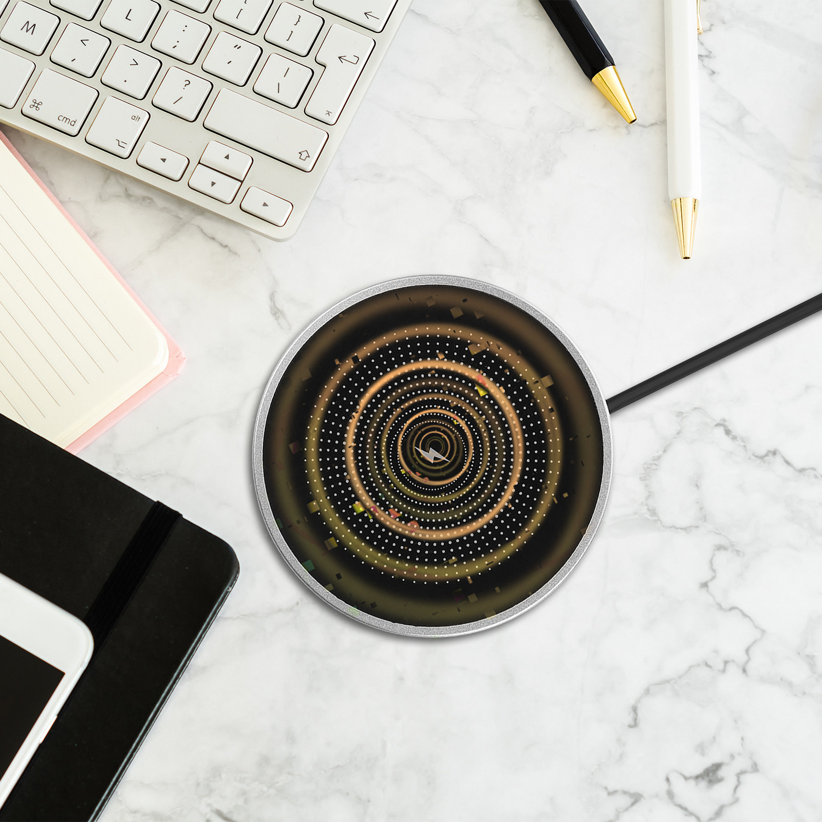 Wireless Charging Pad Black Fu - Office Furniture Plus recension och pris