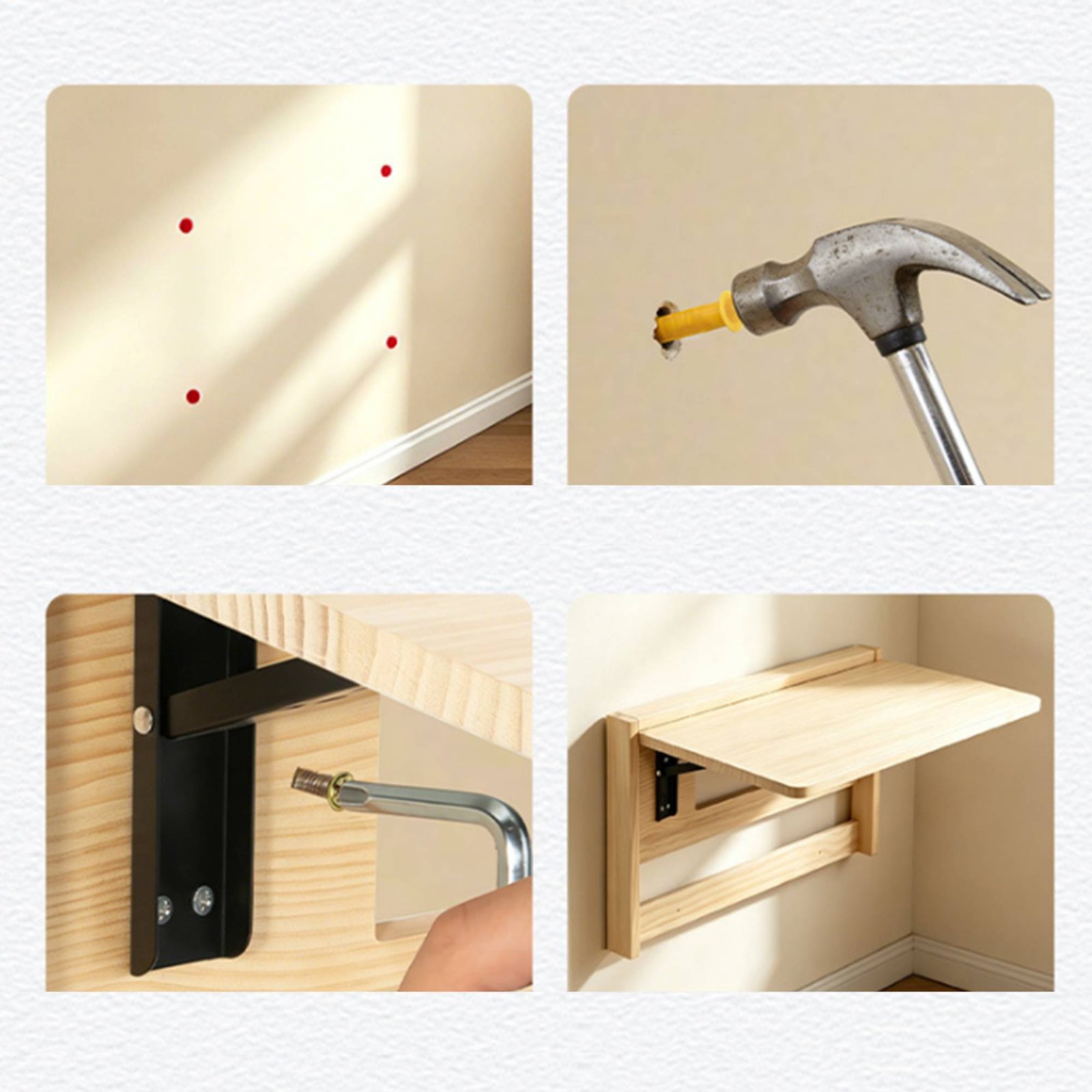 Wall Mounted Folding Desk Fold - Wall Mounted Desk Fold recension och pris