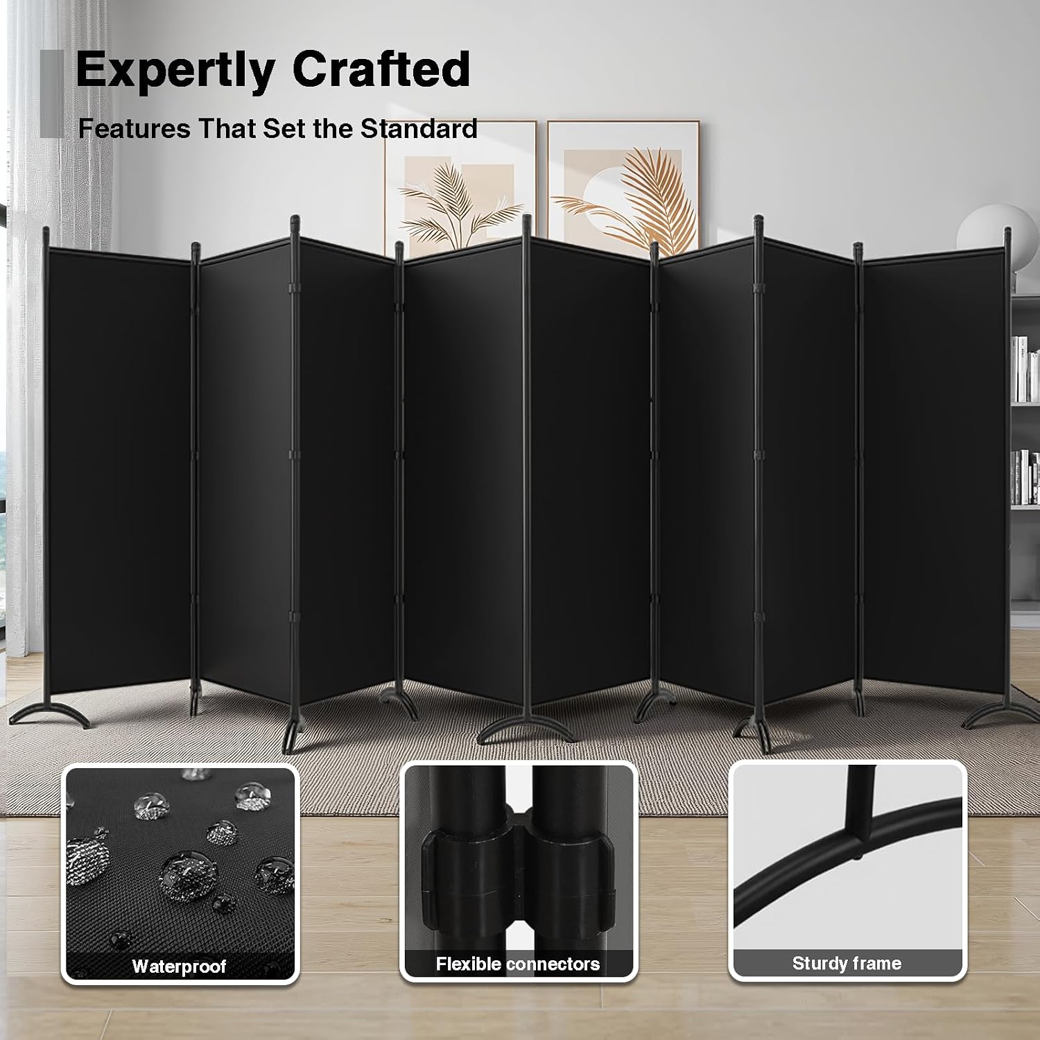 Room Divider-Folding Privacy S - Partition Screen Divider recension och pris