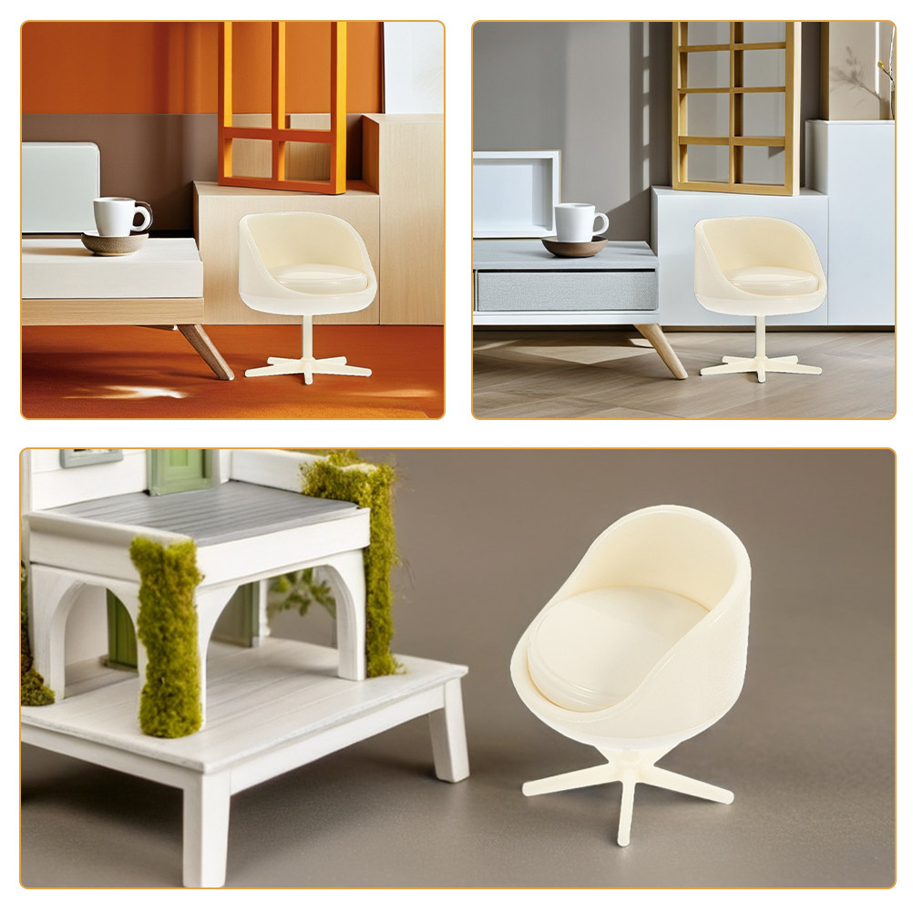 6Pcs Miniature Furniture Model - Office Furniture Design recension och pris