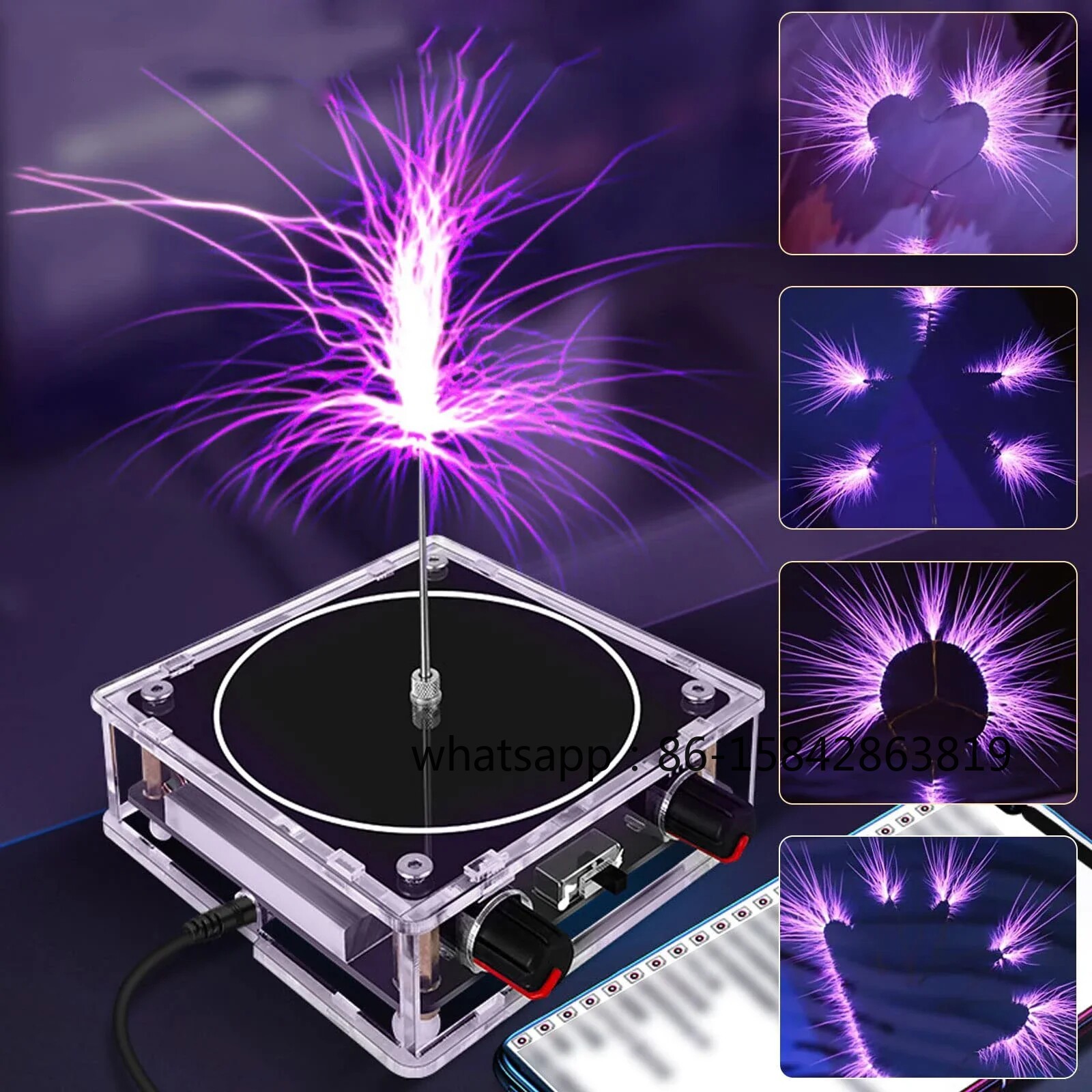 Bluetooth Music Tesla Coil PLU - Office Furniture Plus recension och pris