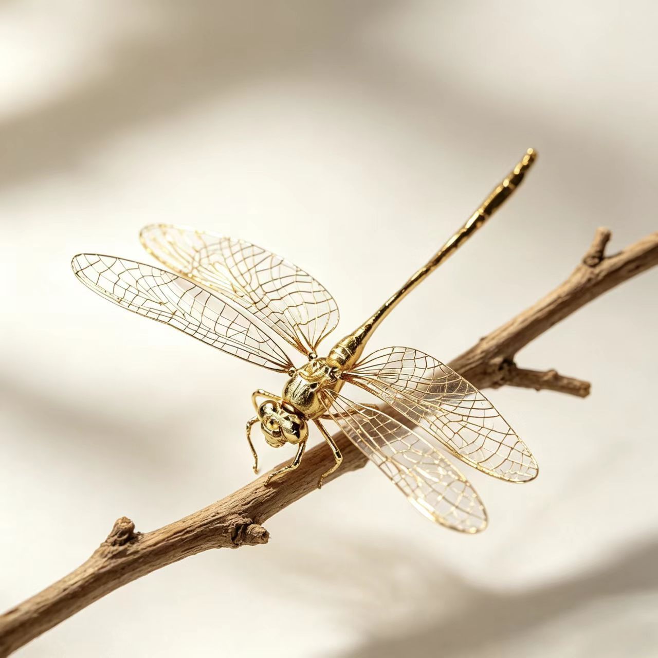 Vintage Brass Dragonfly Figuri - Office Furniture Hon recension och pris
