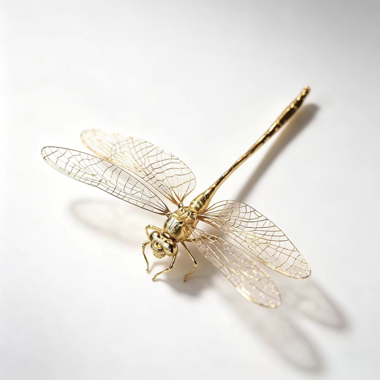 Vintage Brass Dragonfly Figuri - Office Furniture Hon recension och pris