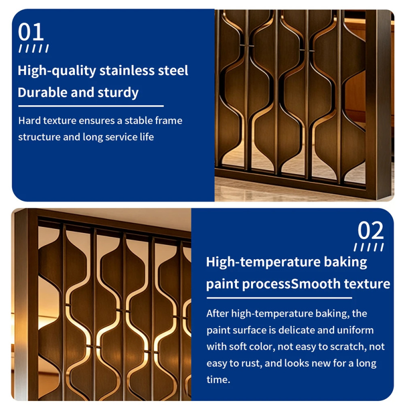 custom.Modern Design Stainless - Partition Screen Divider recension och pris