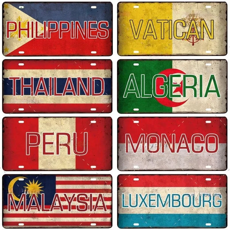 World Country Flag Vintage Lic - Office Furniture Hon recension och pris