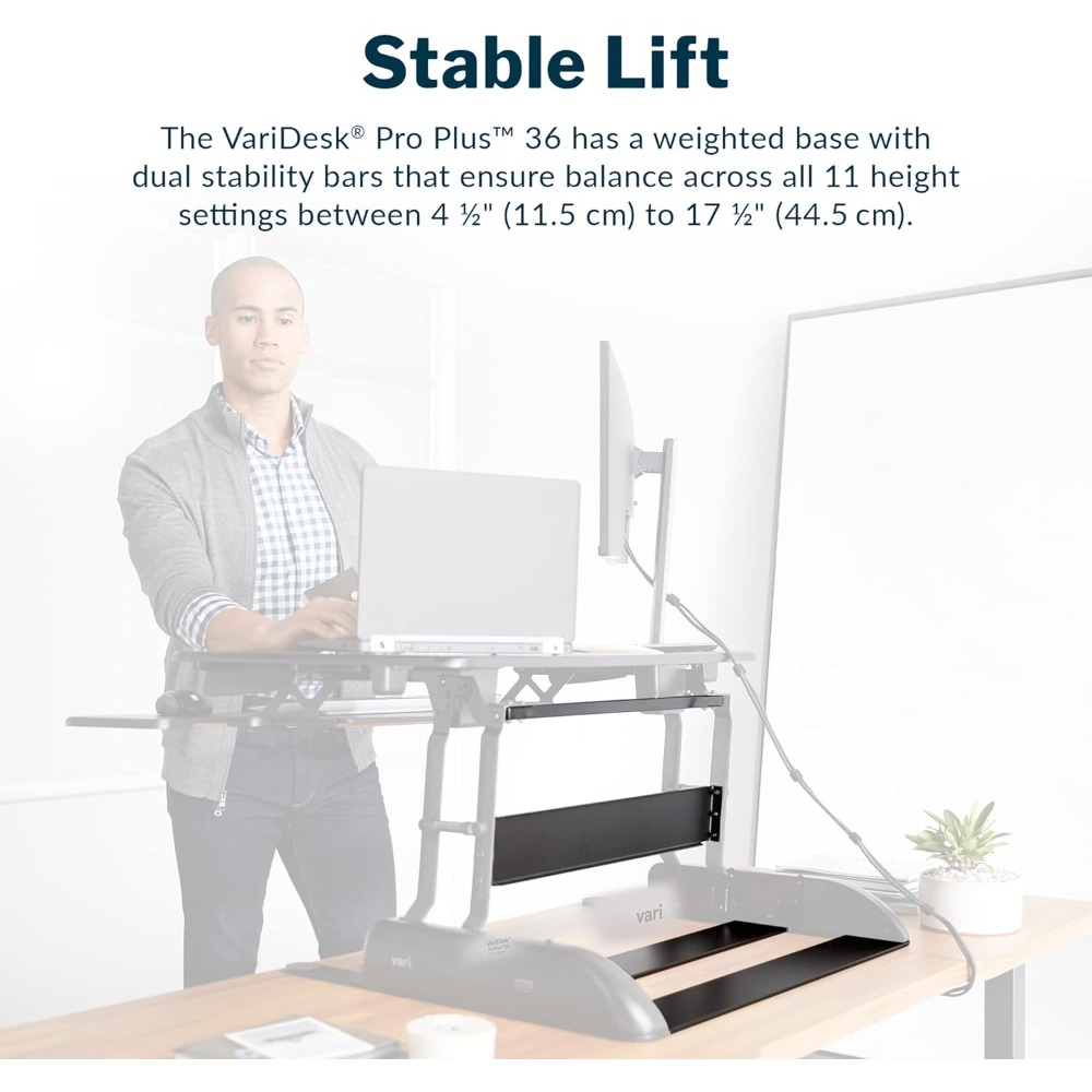 Desk Pro Plus 36, Dual Monitor - Office Furniture Plus recension och pris