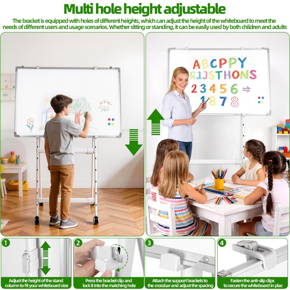 40x28 Magnetic Dry Erase White - Whiteboard Easel Tripod recension och pris