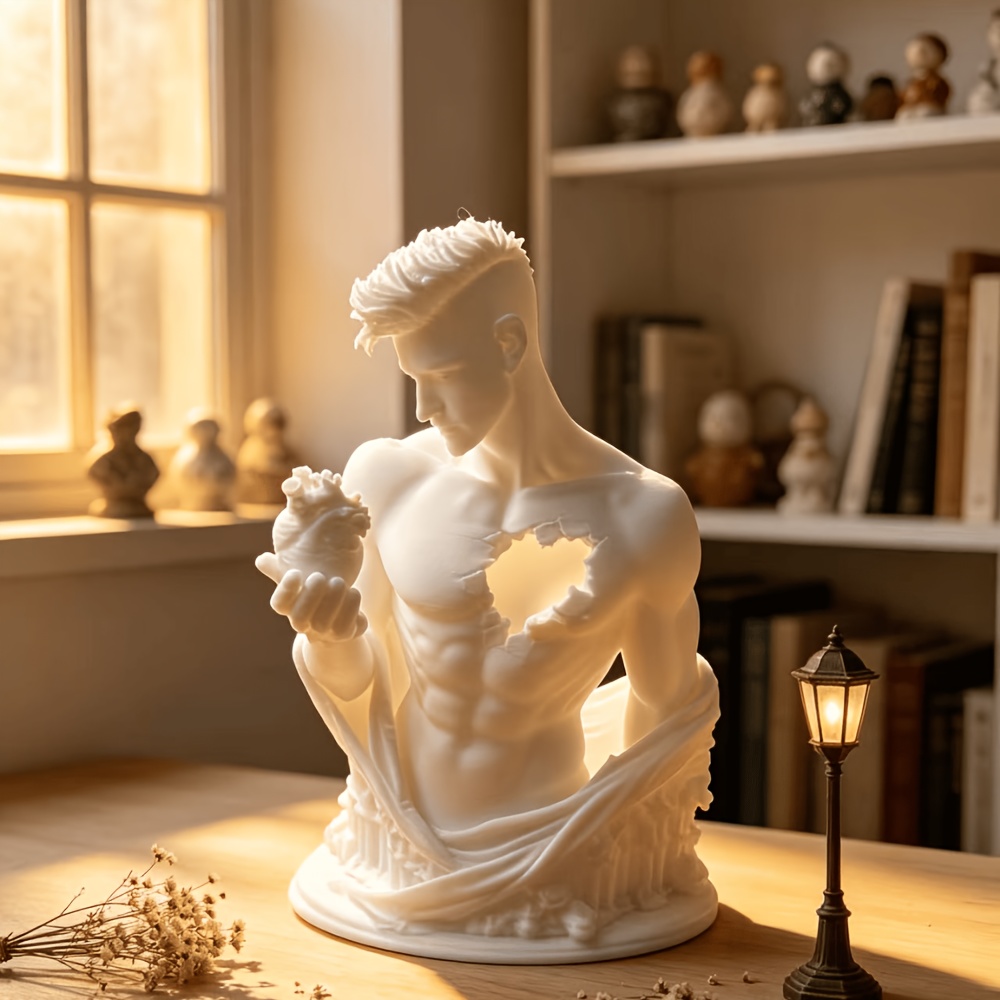 Broken Chest Male Bust Figurin - Office Furniture Hon recension och pris