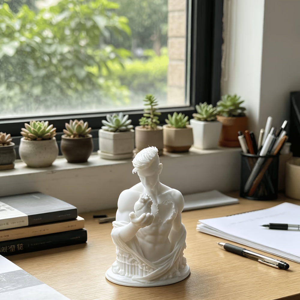 Broken Chest Male Bust Figurin - Office Furniture Hon recension och pris